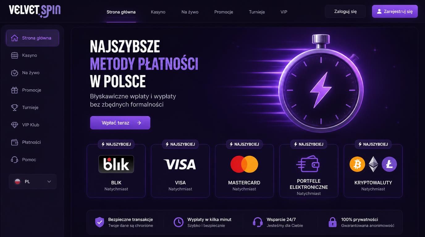Ikony metod płatności: BLIK, karta, portfel, kryptowaluty